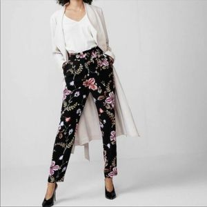 Express floral pants